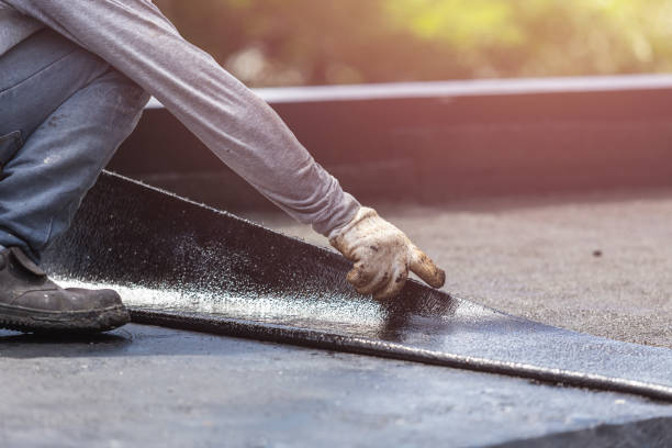 Professional Crawl Space Encapsulation technician working in King Ferry, NY
